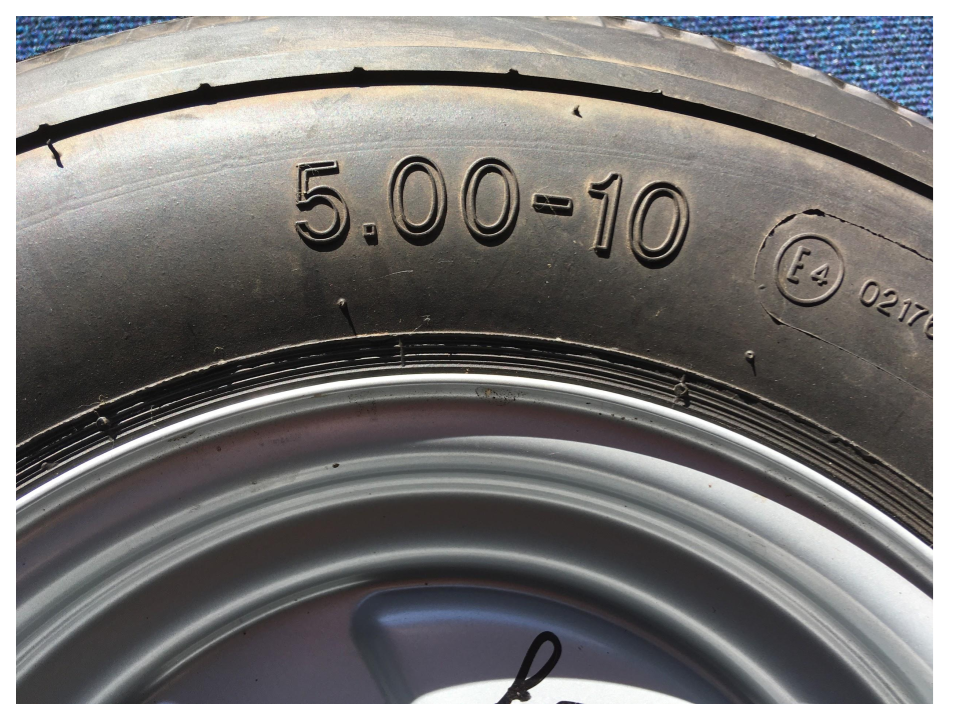 A 57 Towing Wheeltyre 4ply 500x10