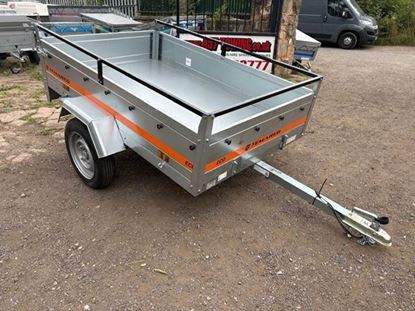Picture of Car Trailer with Top Rail
