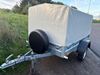 Picture of Car Trailer with High Frame and Cover - SOLD