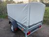 Picture of Car Trailer with High Frame and Cover - SOLD