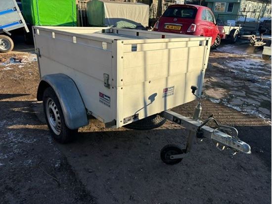 Picture of Anssems Car Trailer with Lockable Lid