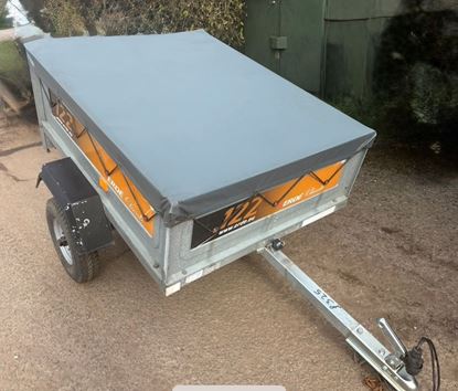 Picture of Erde 122 Car Trailer with Waterproof Cover