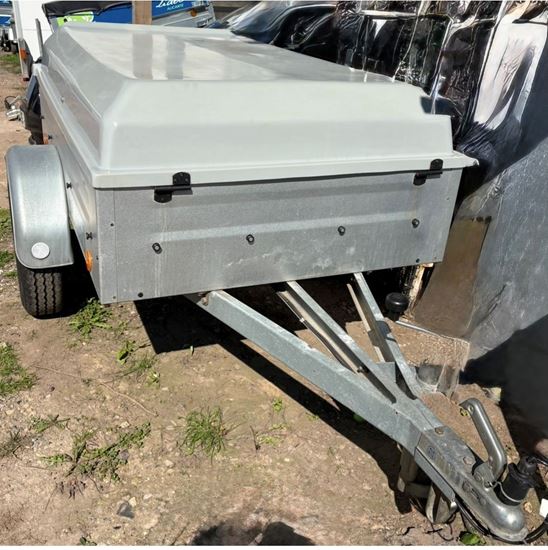 Picture of Car Trailer  with Lockable Hardtop Lid