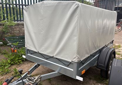 Picture of Niewiadow Car Trailer with Highbars and Cover