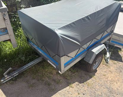 Picture of SY150 Car Trailer with Highbars and Cover