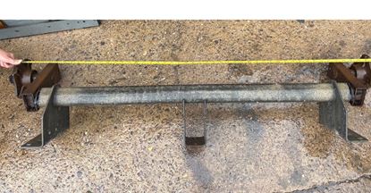 Picture of Erde 143 Trailer Axle & Hubs